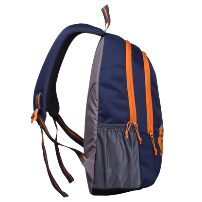 Castle 22L Navy Blue Orange Backpack