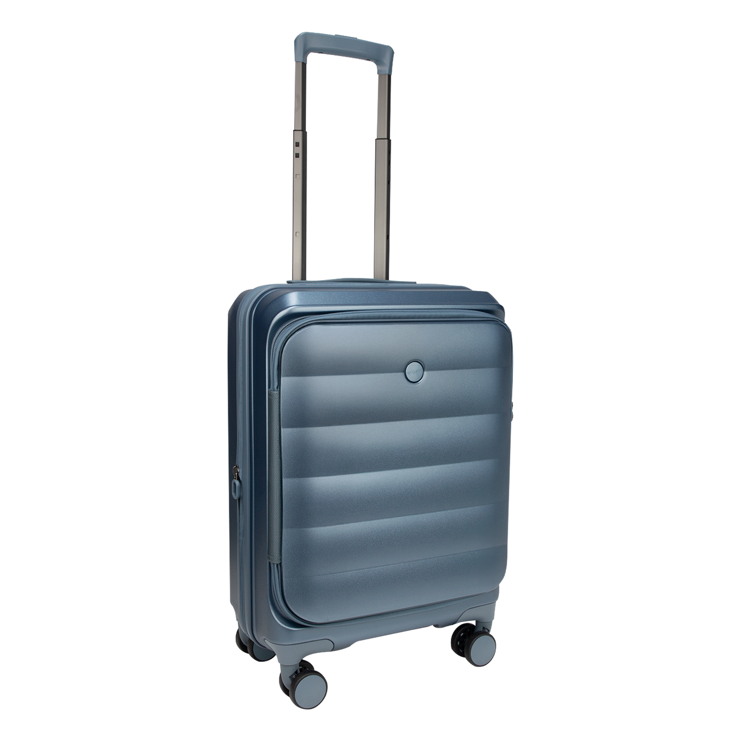 Valencia Small Pearl Blue 54 cms Front-Opening Cabin Strolley