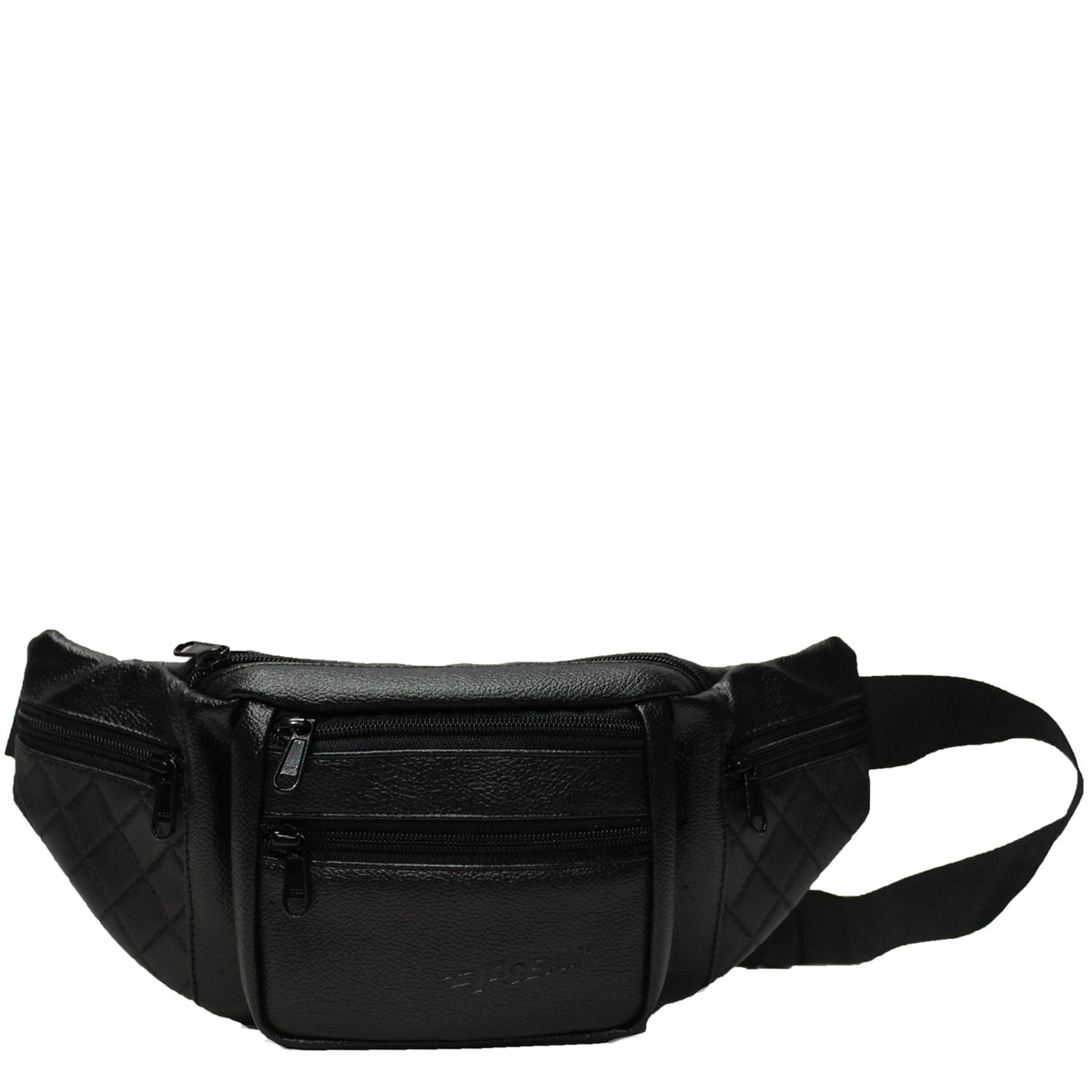 Czar Black Waist Bag – F Gear.in