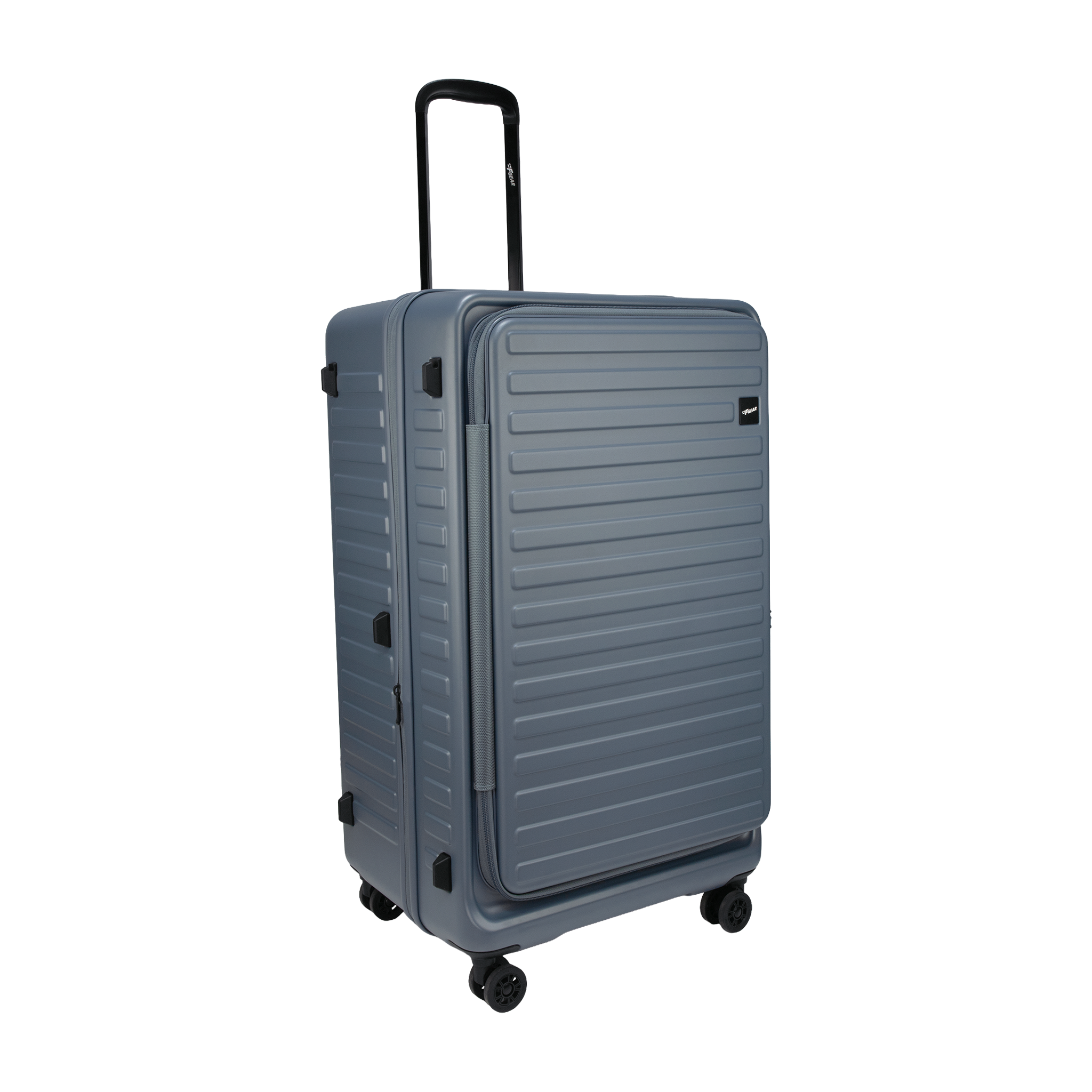 Windsor Stone Blue 76 cms Large Front Opening Trunk-Style Check-in Strolley with Expander