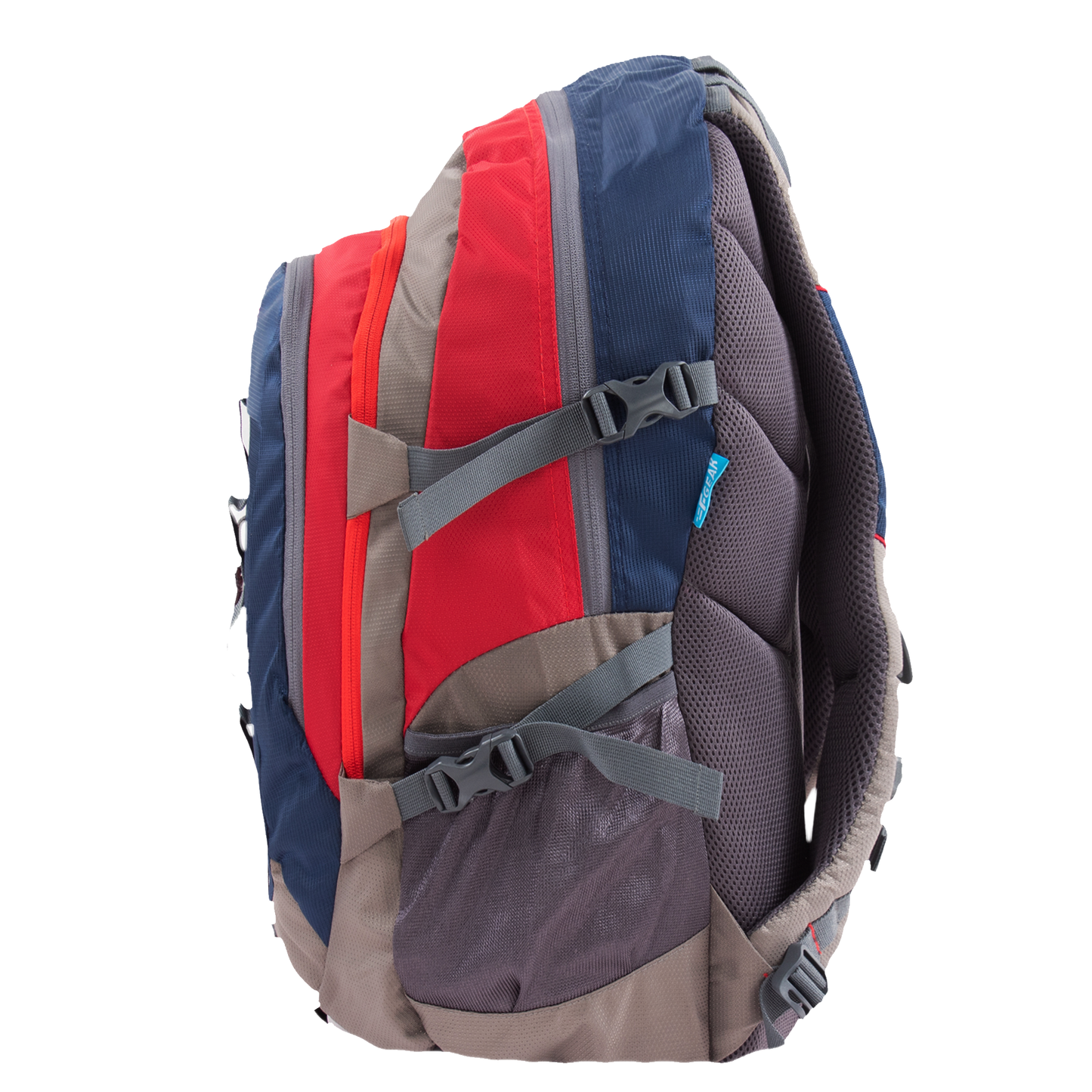 Defender V2 41L Navy Blue Red Rucksack