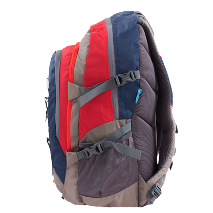 Defender V2 41L Navy Blue Red Rucksack