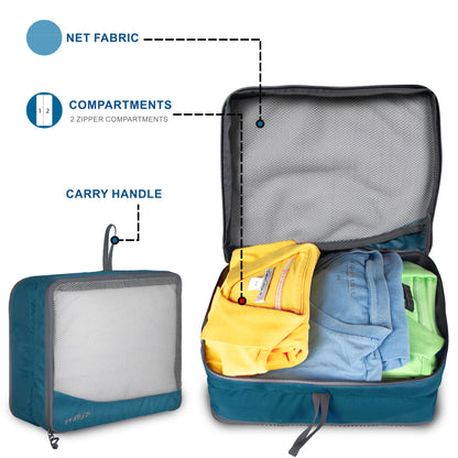 Organizy Medium Marine Blue Travel Packing Cube