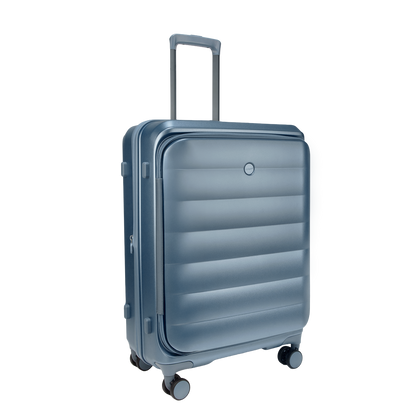 Valencia Medium Pearl Blue 65 cms Front-Opening Strolley