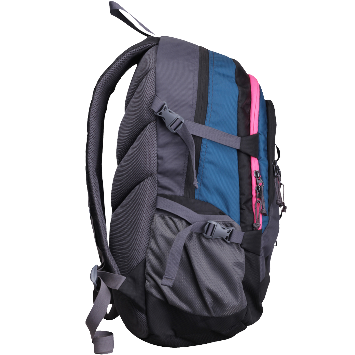 Defender 41L Navy Blue Pink Rucksack