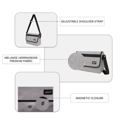 Kyoto Grey Sling Bag