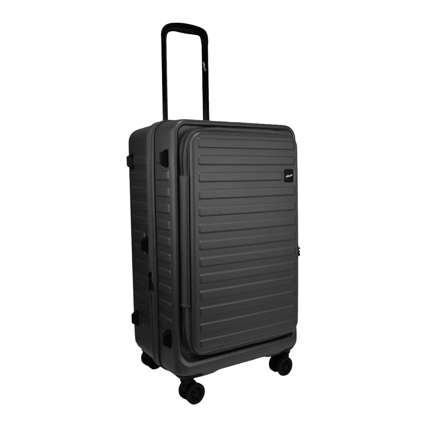 Windsor Steel Grey 68 cms Medium Front Opening Trunk-Style Check-in Strolley with Expander