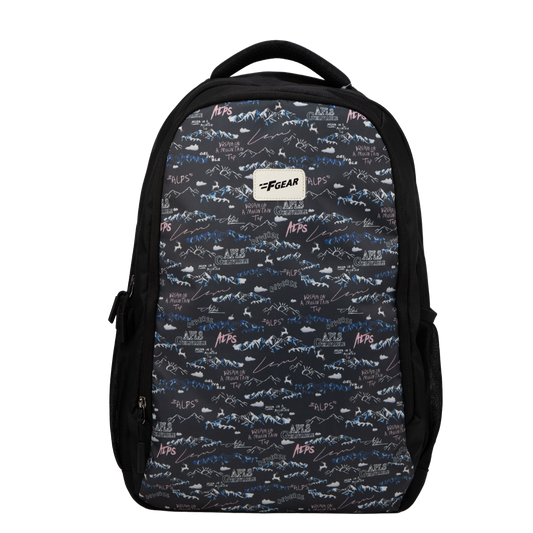 Shinra 34L Black Backpack