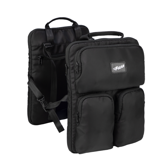 Lyon Black Over Luggage Organiser for Cabin Suitcase