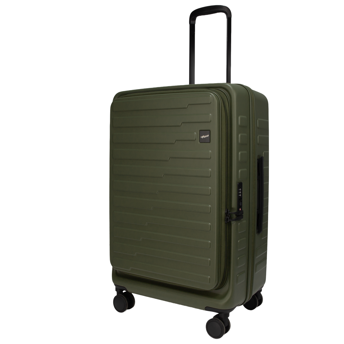 Sedona Medium Army Green 67 cms Front-Opening Strolley