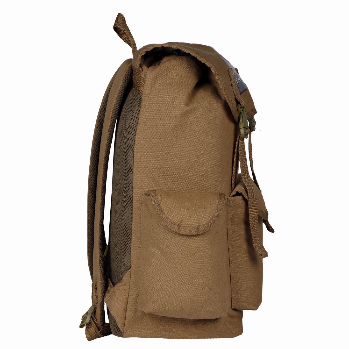 Webster Khaki Canvas 21L Backpack