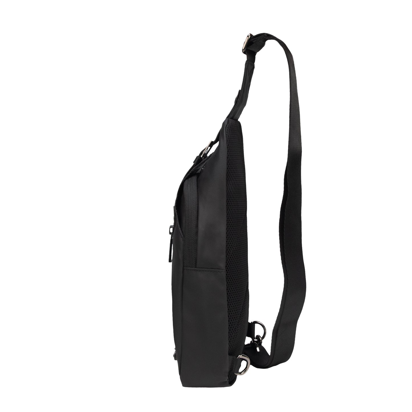 Mykanos 4L Black Crossbody Sling Soft Bag