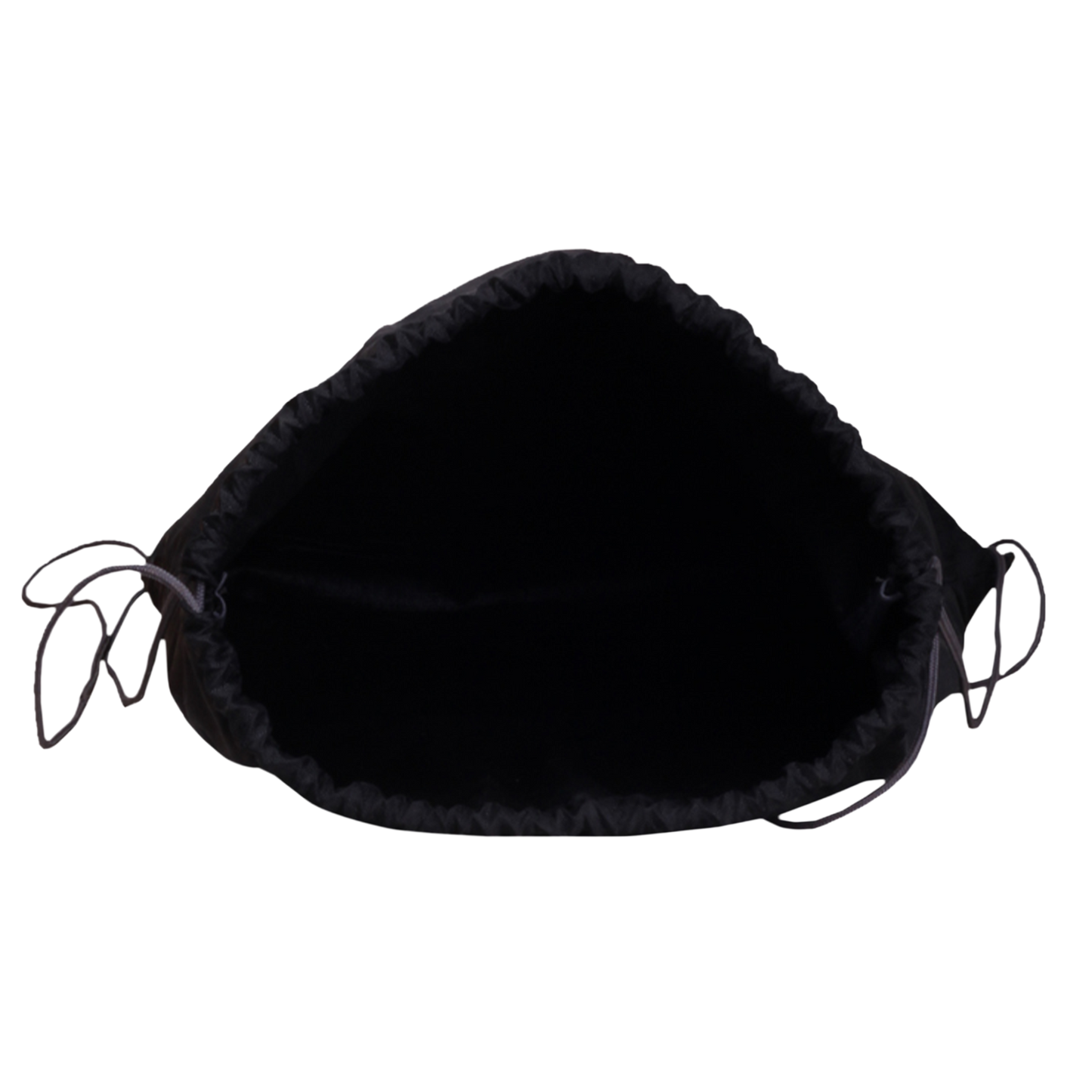 String 13L Black Drawstring Bag