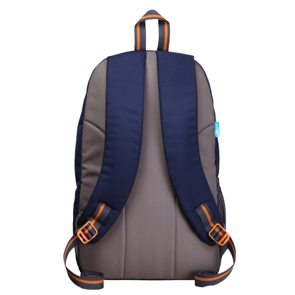 Castle 22L Navy Blue Orange Backpack
