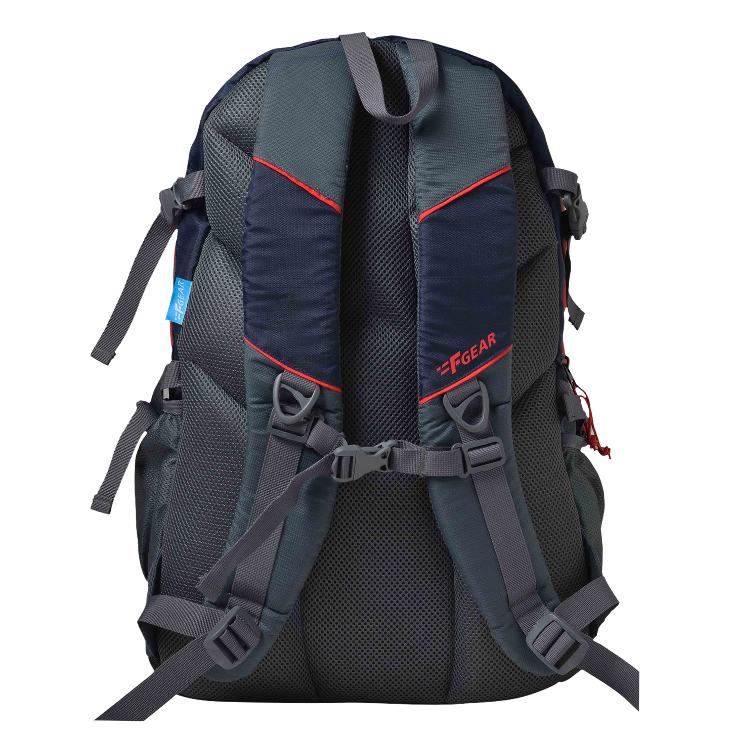 Defender V2 41L Navy Blue Red Rucksack