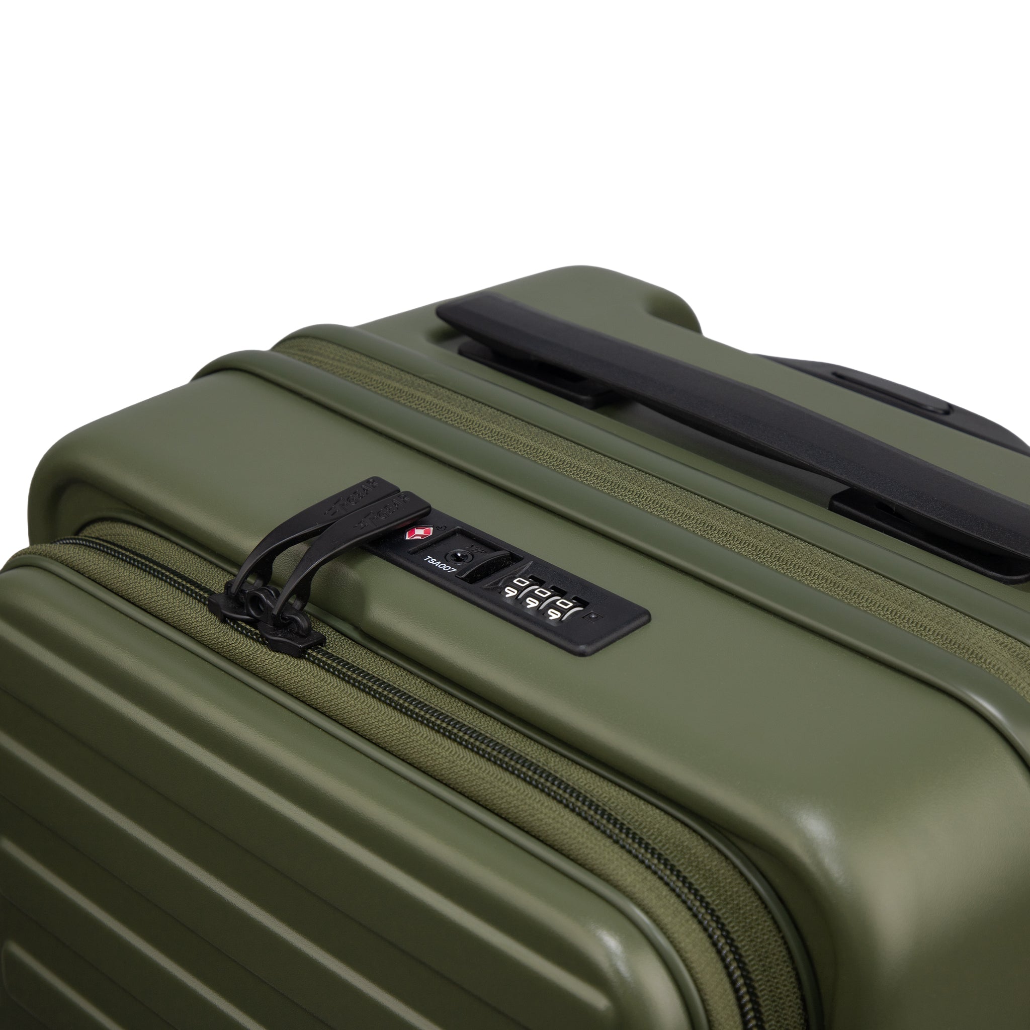Windsor 56 cm Army Green Front-Opening Strolley | F Gear – FGEAR.in
