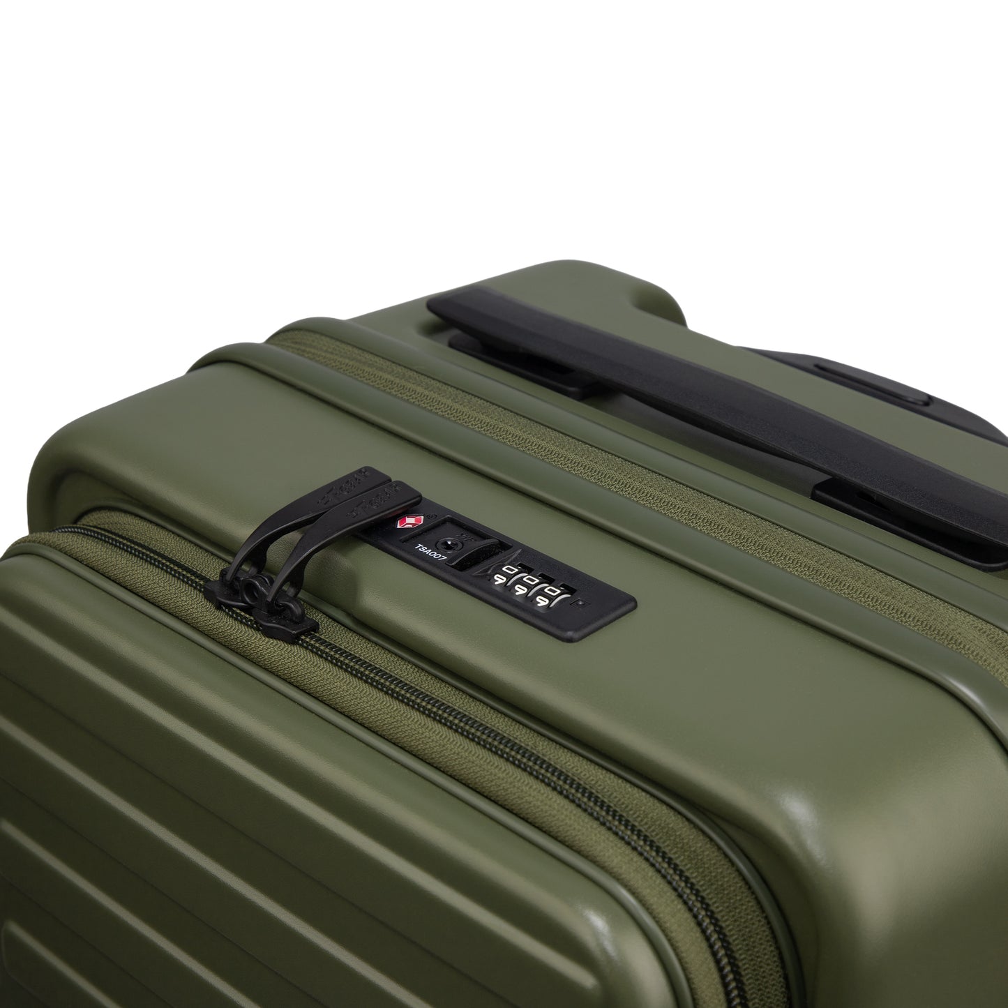 Windsor Army Green 56 cms Small Front Opening Trunk-Style Cabin Strolley with Laptop & Tablet Sleeves & Expander