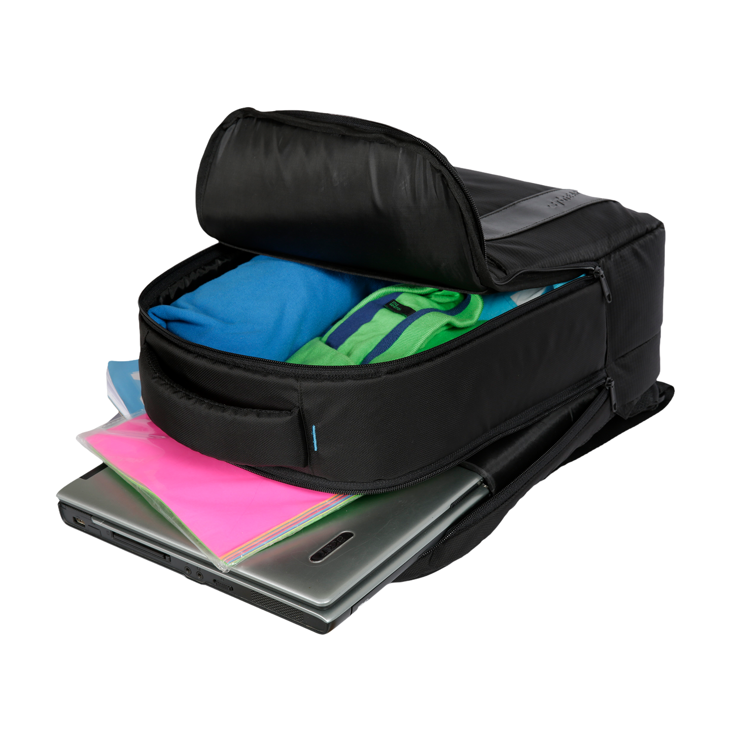 Spartan 24L Black Laptop Backpack