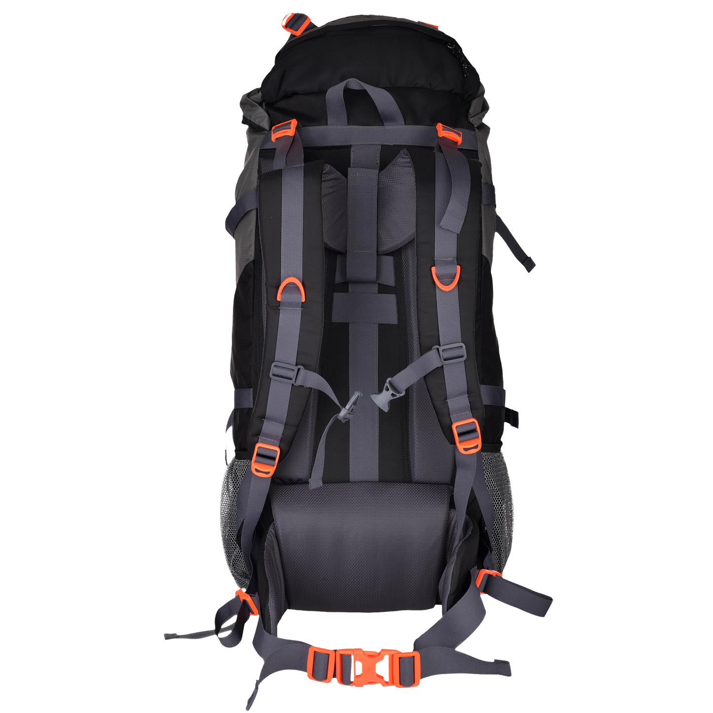 Hunter 75L Black Grey Diamond Rucksack with Raincover