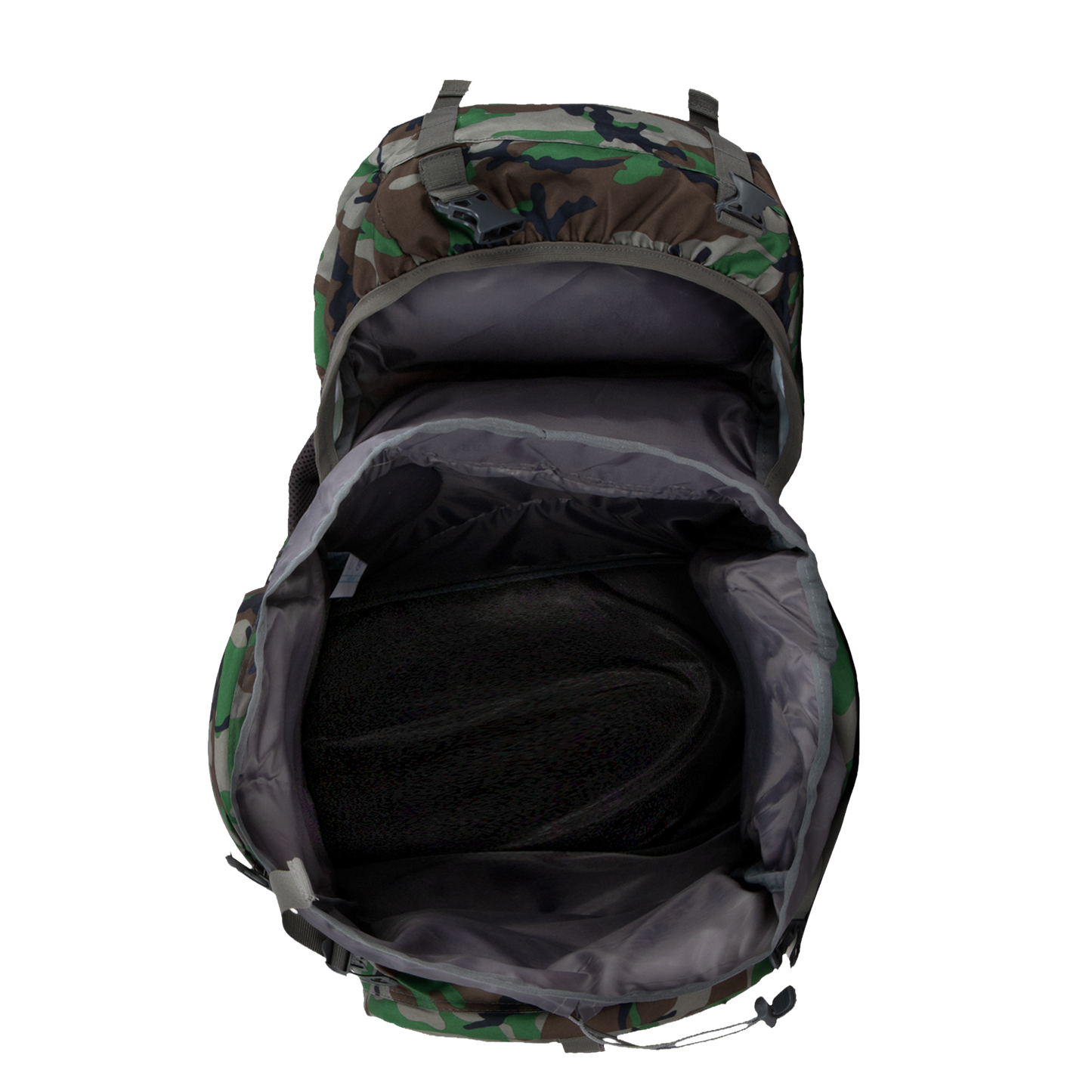 Military Neutron 50L Woodland A Camo Rucksack
