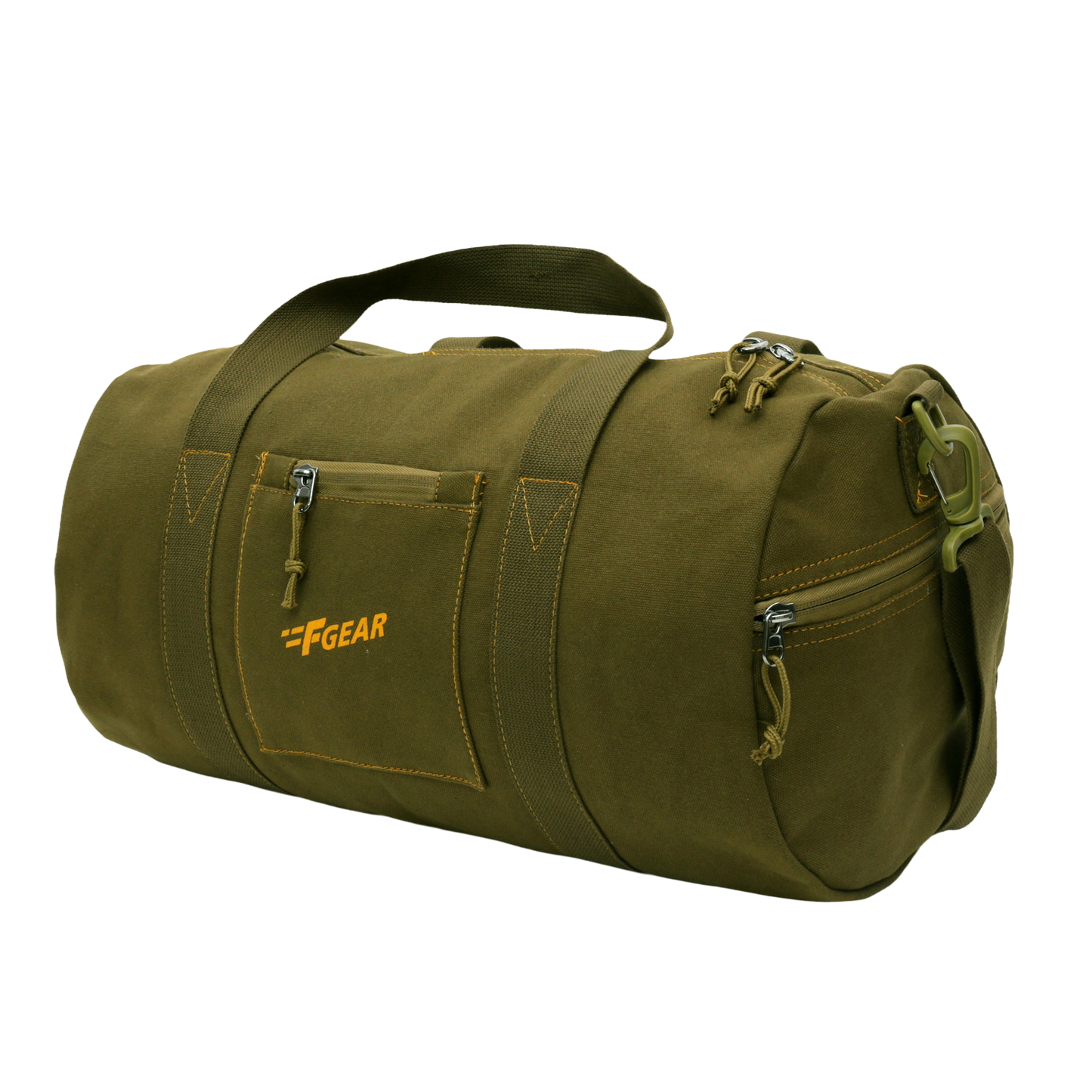 Army 30L Canvas Olive Gym Bag