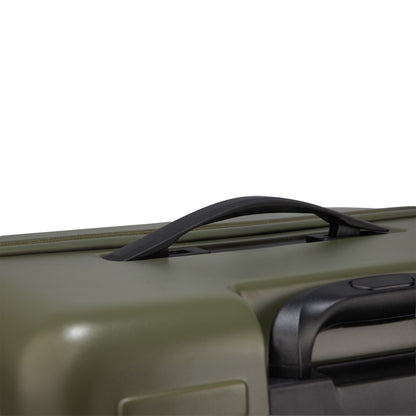 Windsor Army Green 68 cms Medium Front Opening Trunk-Style Check-in Strolley with Expander