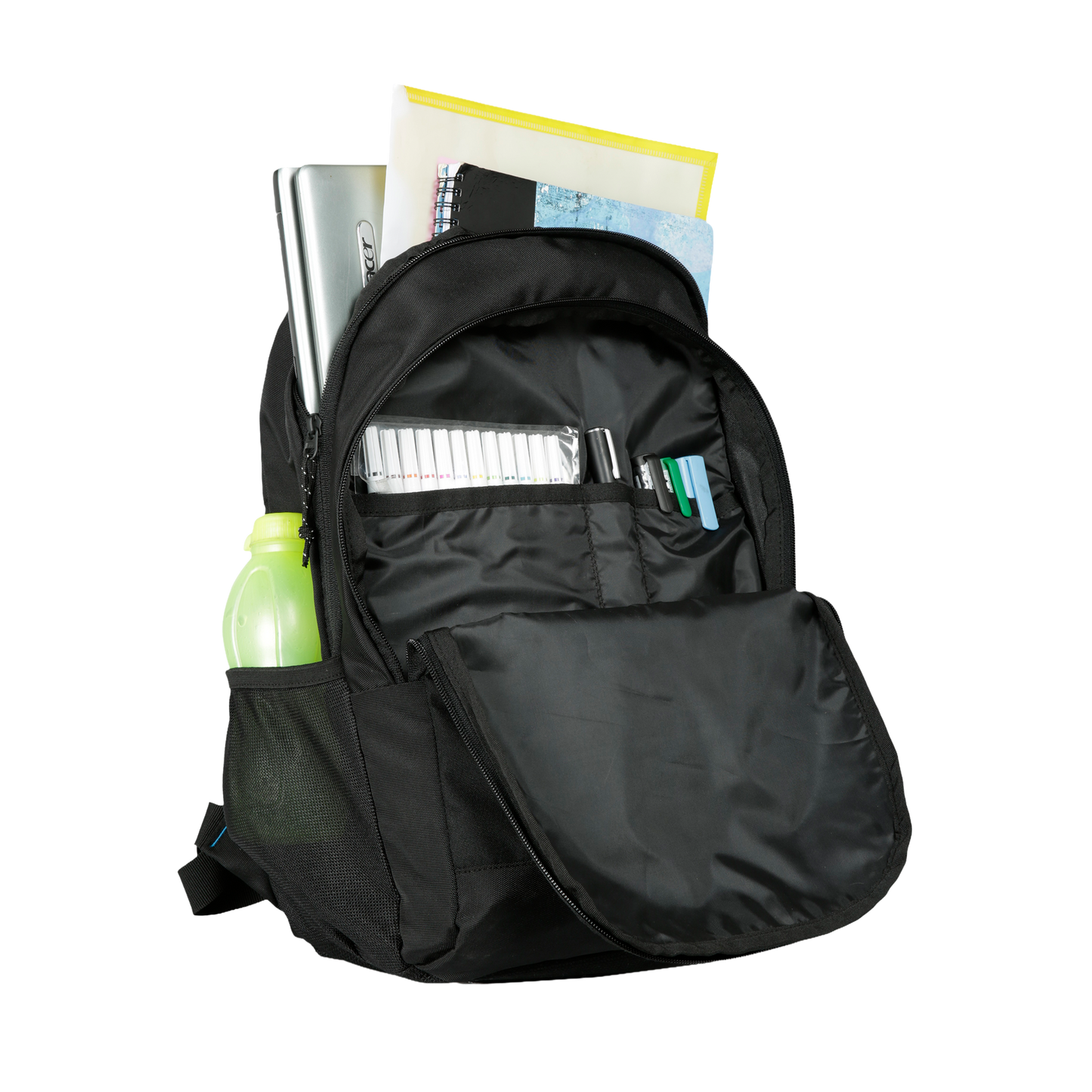Castle 22L Black Backpack