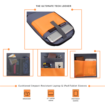 Shadow 25L Black Laptop Backpack