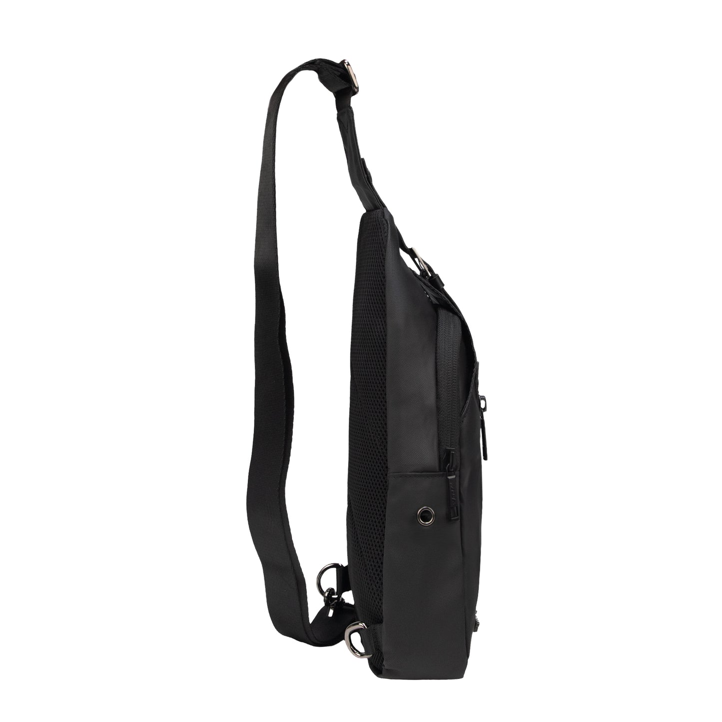 Mykanos 4L Black Crossbody Sling Soft Bag