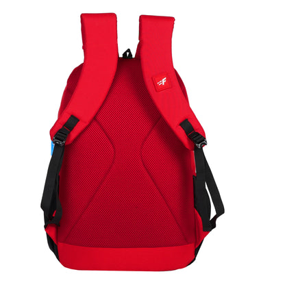 J7707 Diamond Black Red 36L Backpack
