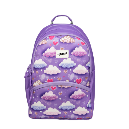 Brio L 17L Dreamy Clouds Lavender Backpack