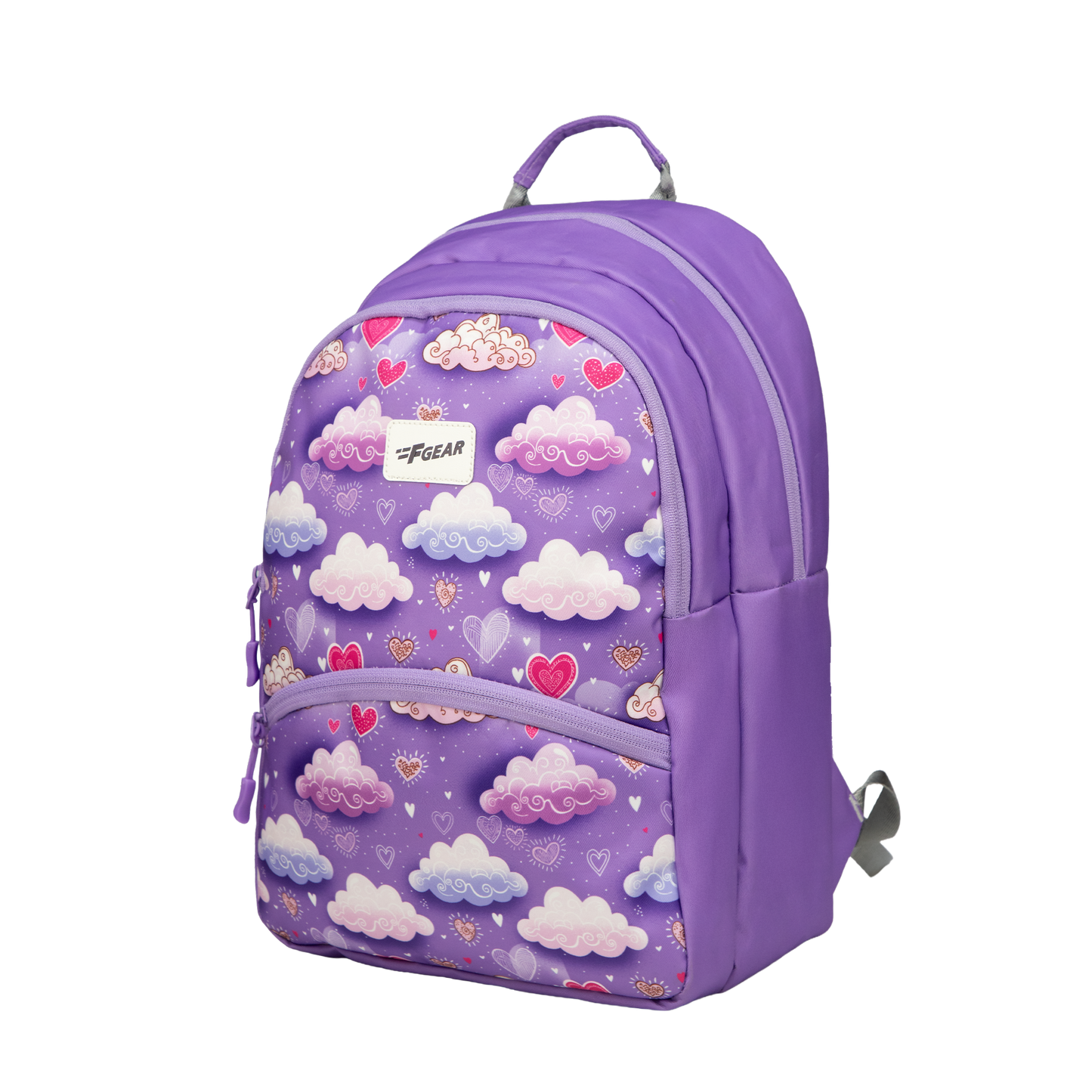 Brio L 17L Dreamy Clouds Lavender Backpack