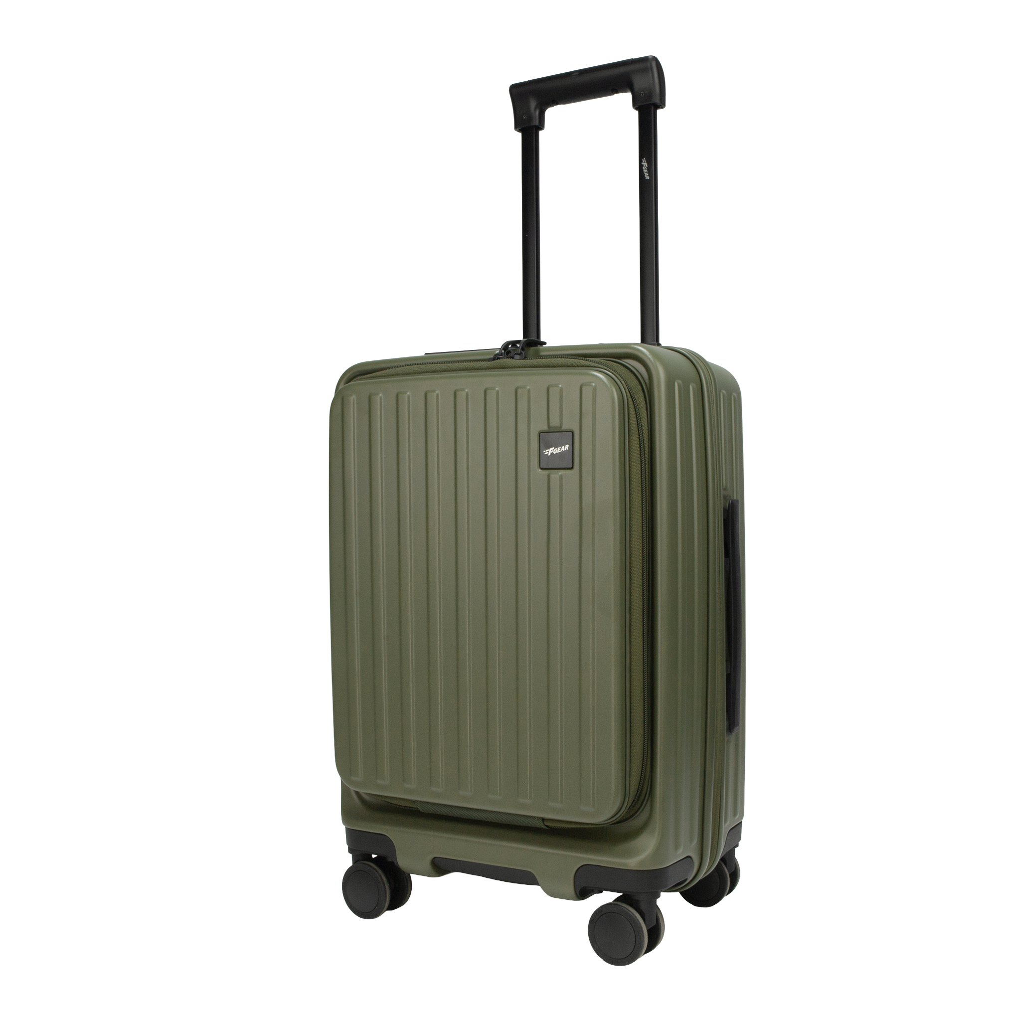 Montreal Small Cabin Pro Army Green 54 cms Front-Opening Strolley