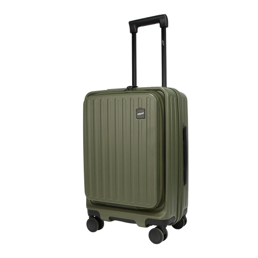 Montreal Small Cabin Pro Army Green 54 cms Front-Opening Strolley