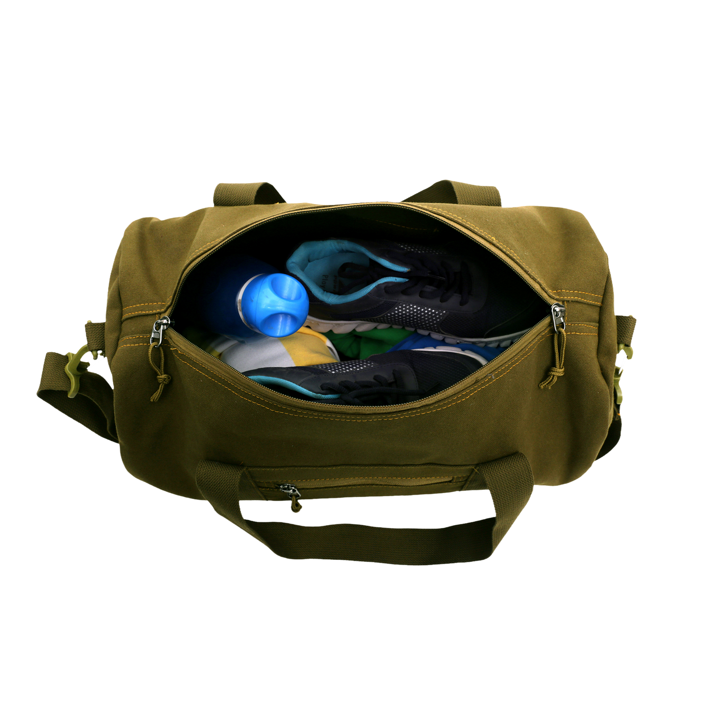 Army 30L Canvas Olive Gym Bag