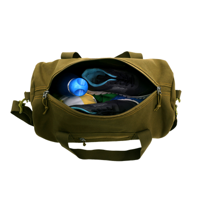 Army 30L Canvas Olive Gym Bag