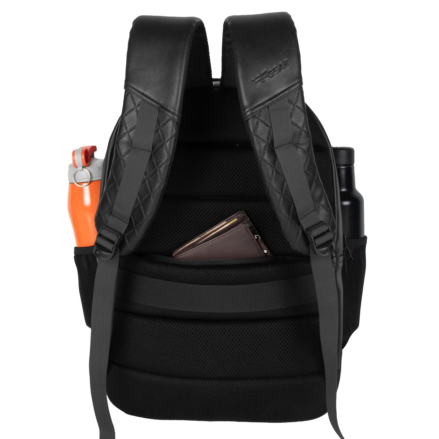Luxur V2 27L Black Laptop Backpack with Raincover