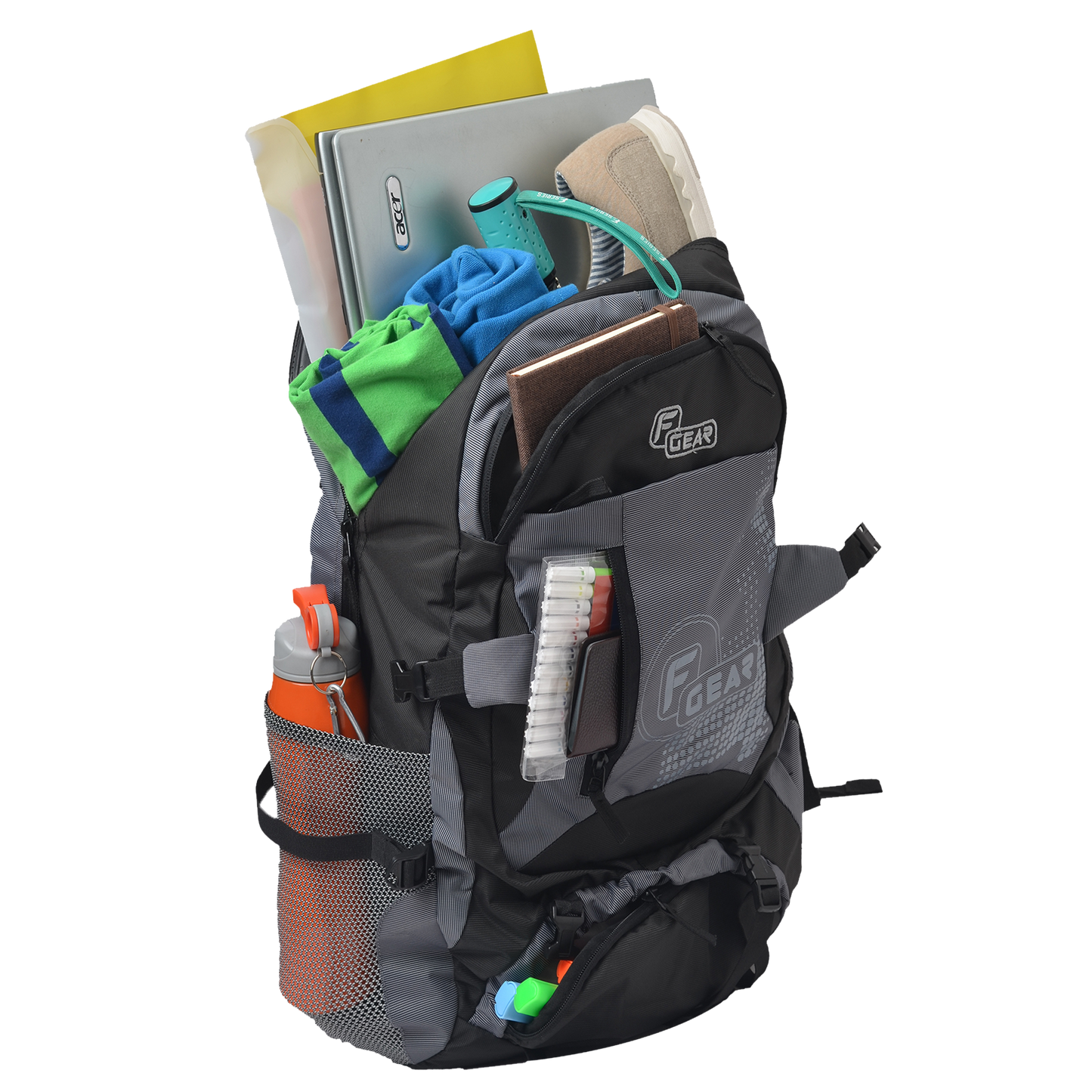 Orion 46L Grey Rucksack