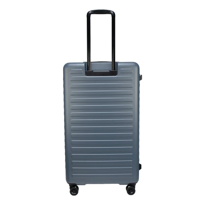 Windsor Stone Blue 76 cms Large Front Opening Trunk-Style Check-in Strolley with Expander