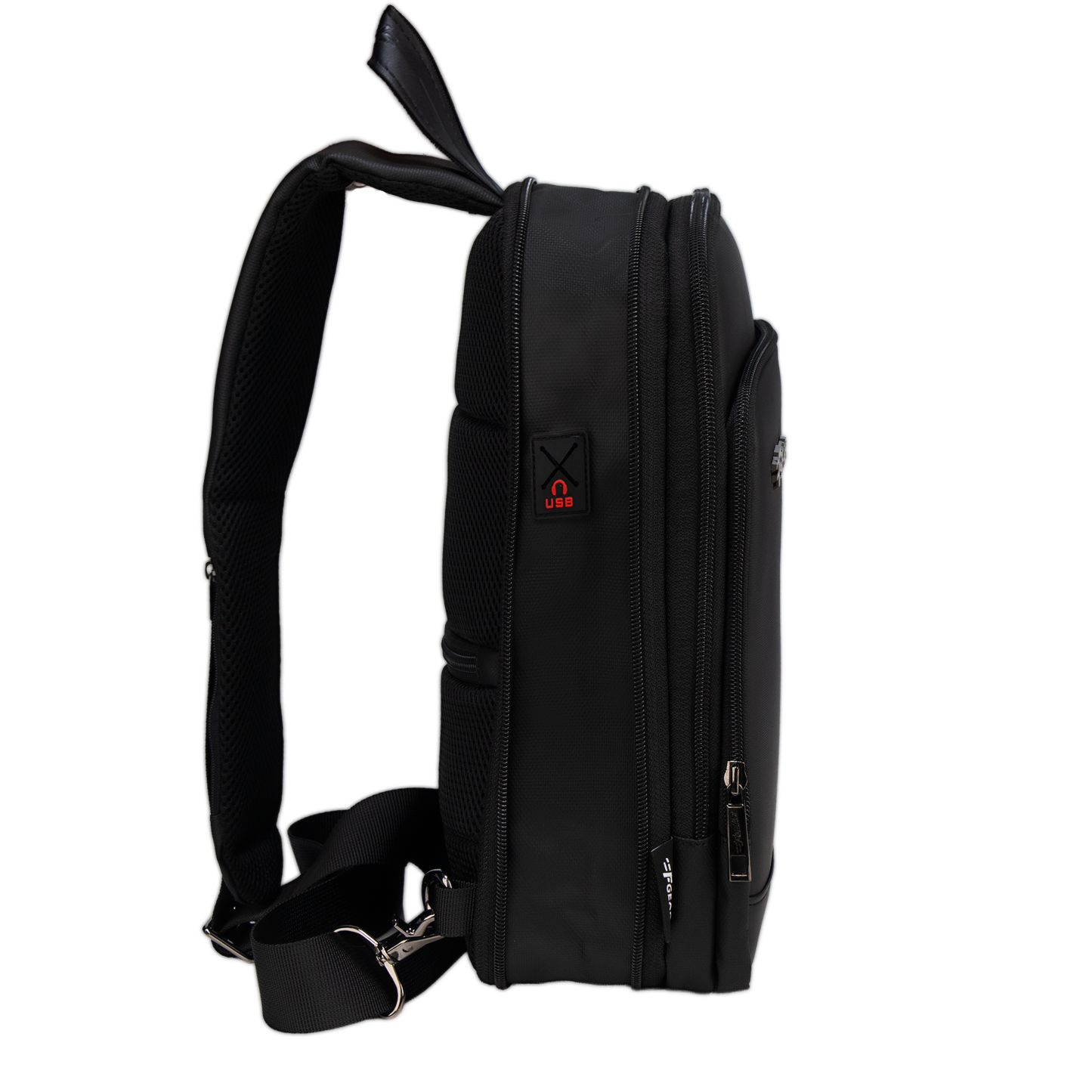 Aspen 8L Black Crossbody Sling Soft Bag