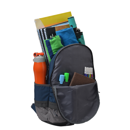 Burner 19L Navy Blue Grey Backpack