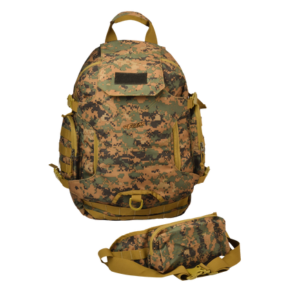 Military Ambush 32L Marpat WL Digital Camo Rucksack