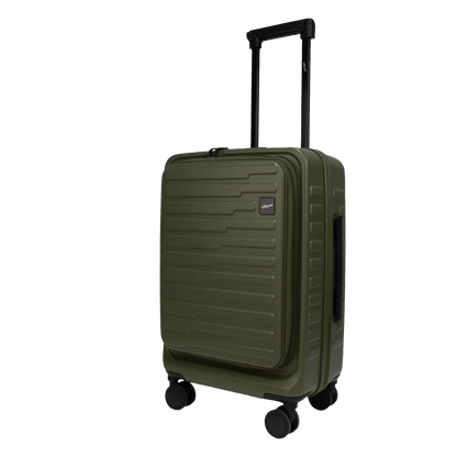 Sedona Small Cabin Pro Army Green 55 cms Front-Opening Strolley