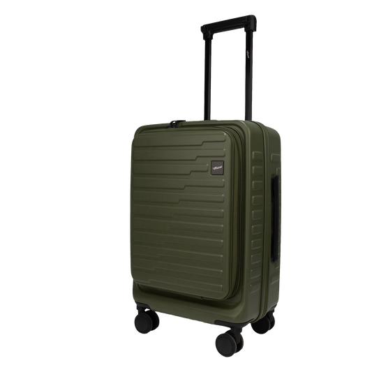 Sedona Small Cabin Pro Army Green 55 cms Front-Opening Strolley