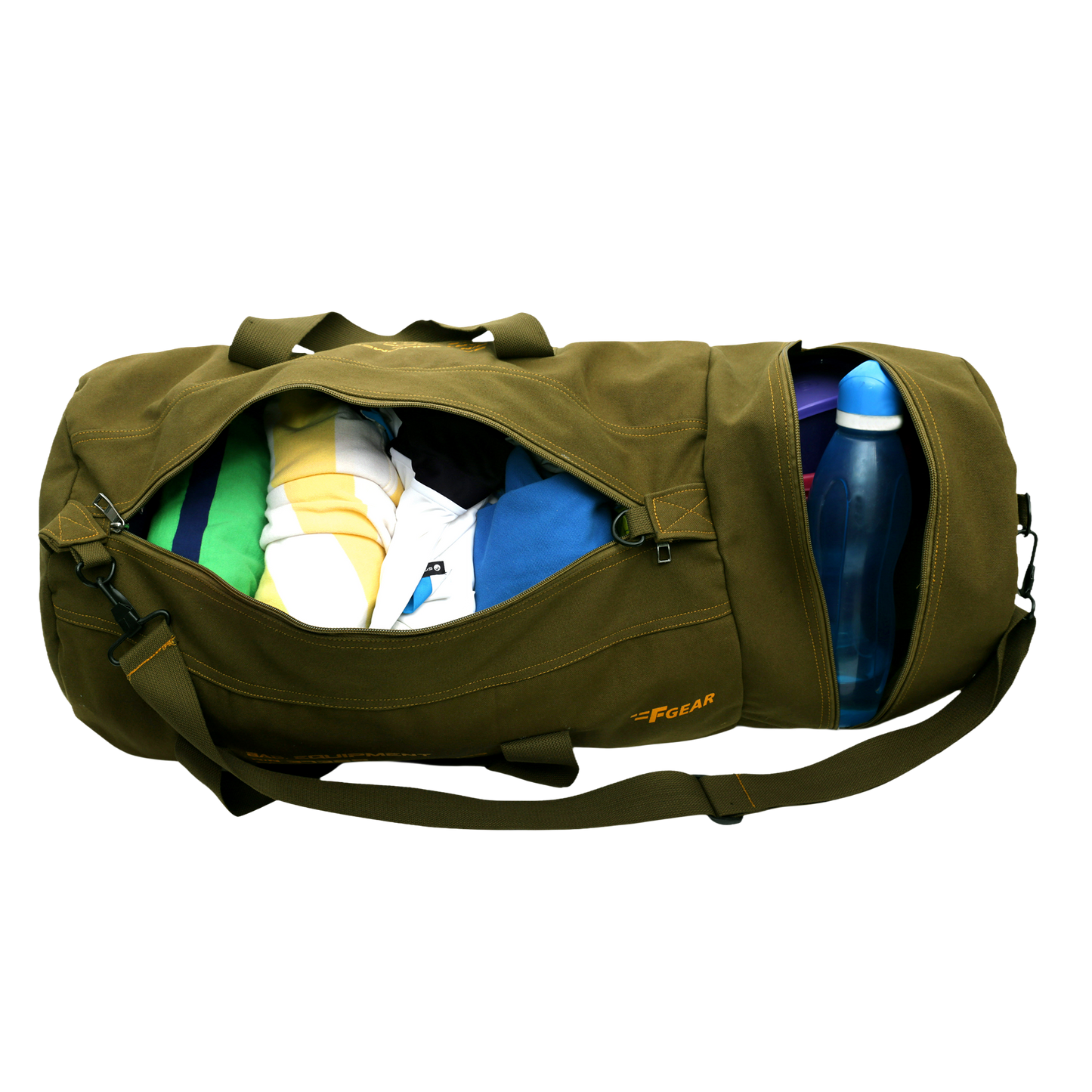 Soldier 74L Canvas Olive Travel Duffle