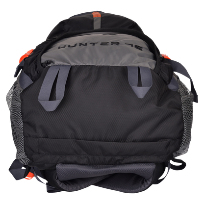 Hunter 75L Black Grey Diamond Rucksack with Raincover