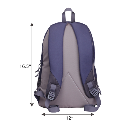 Burner 19L Navy Blue Grey Backpack