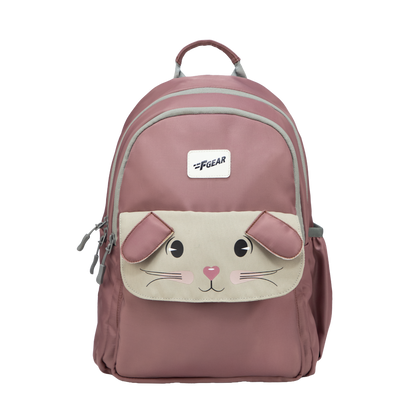 Bunny Berry Sorbet 22L School Backpack|Premium & Soft Touch|Unisex Kids School Bag
