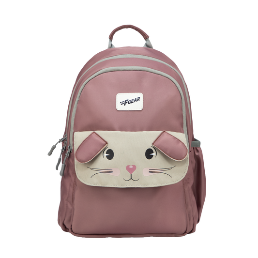 Bunny Berry Sorbet 22L School Backpack|Premium & Soft Touch|Unisex Kids School Bag