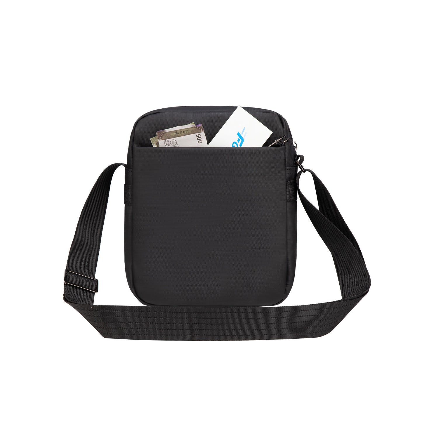 Hamburg 5L Black Crossbody Bag